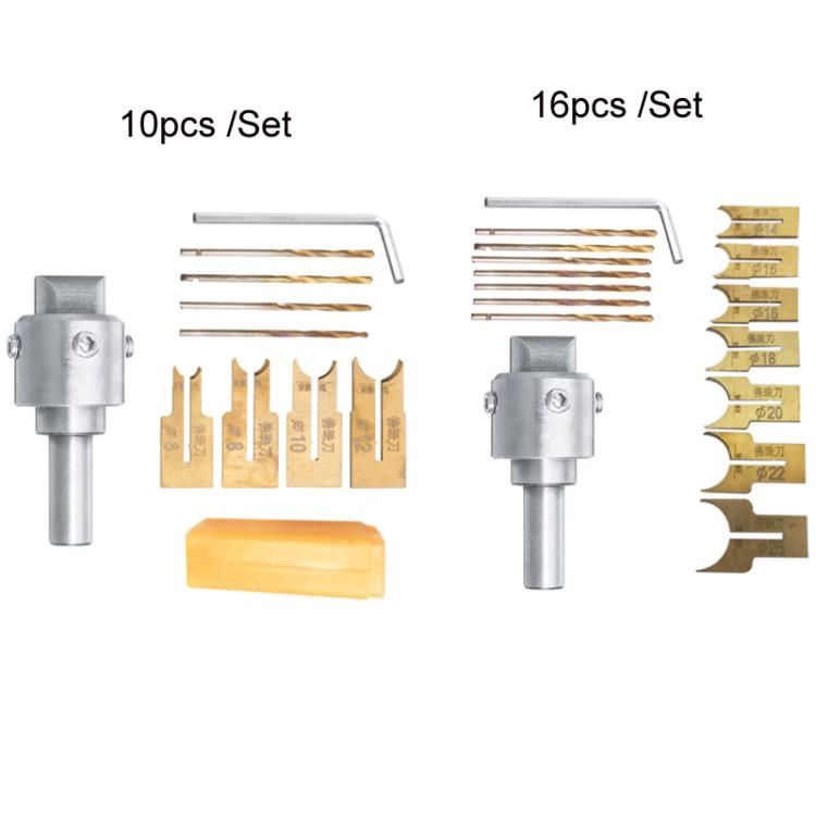 10pcs /Set Alloy Buddhist Beads Knife Soft Hard Wood Bracelet Drill Tool