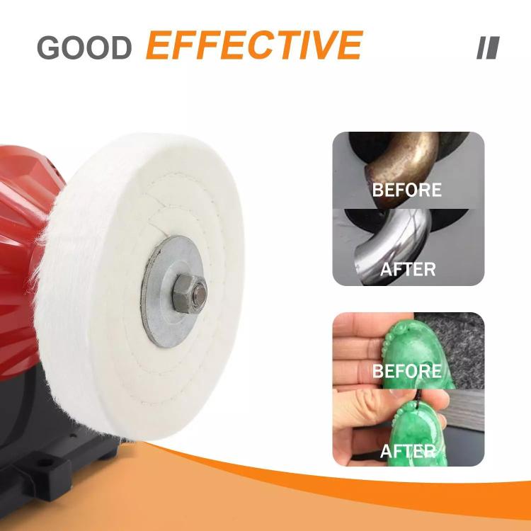 Angle Grinder Flat Polishing Cotton Cloth Wheel