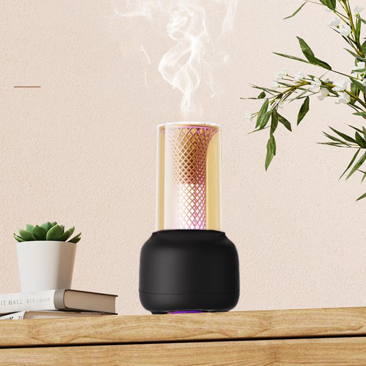 150ml Candle Light Aroma Diffuser Timable Air Humidifier Essential Oil Night Light
