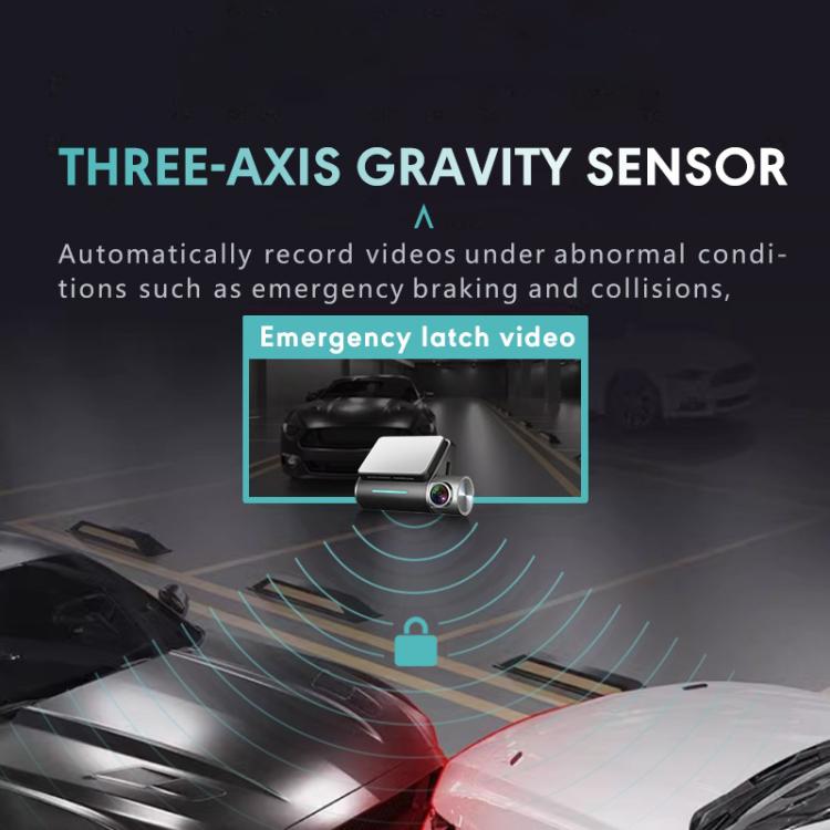 Anytek T3 PRO 2 inch 2K HD Night Vision Car Recorder Hidden Car Camera Front & Rear Dual Recording