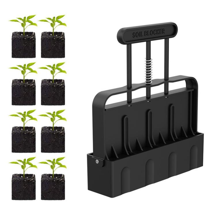 Handheld Seedling Planter Sowing Tool Soil Blocker