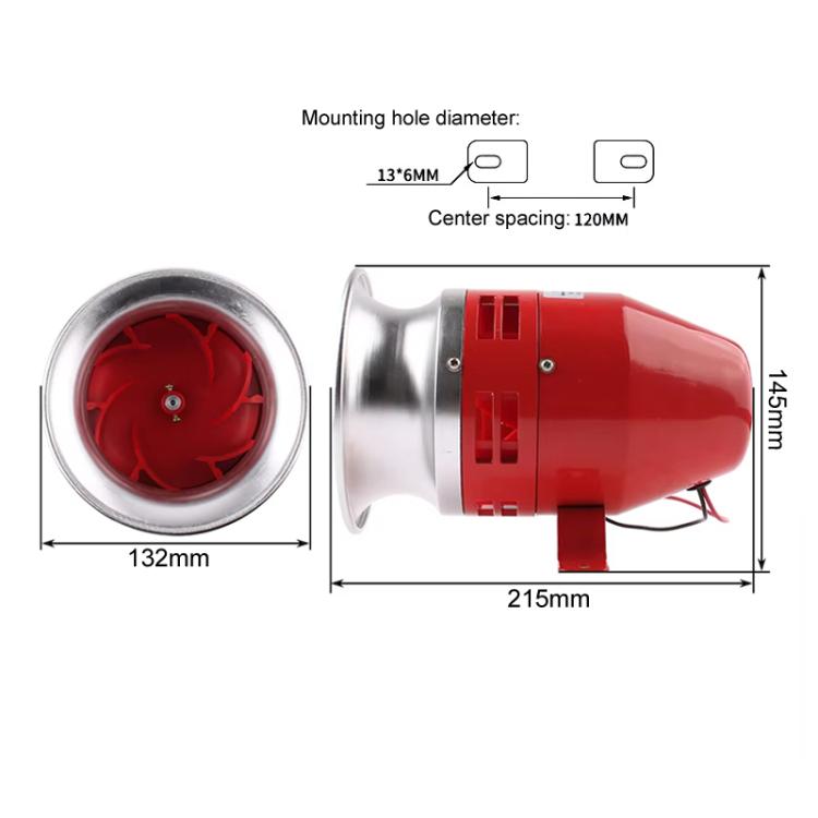 Wind Screw Motor Siren Alarms High Power Industrial Buzzer Horn Alarms