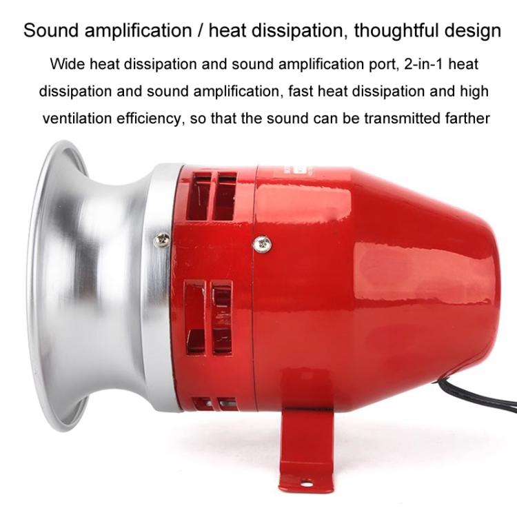 Wind Screw Motor Siren Alarms High Power Industrial Buzzer Horn Alarms