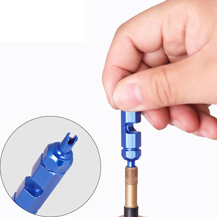 Aluminum Alloy American/French Bicycle Valve Core Removal Tool