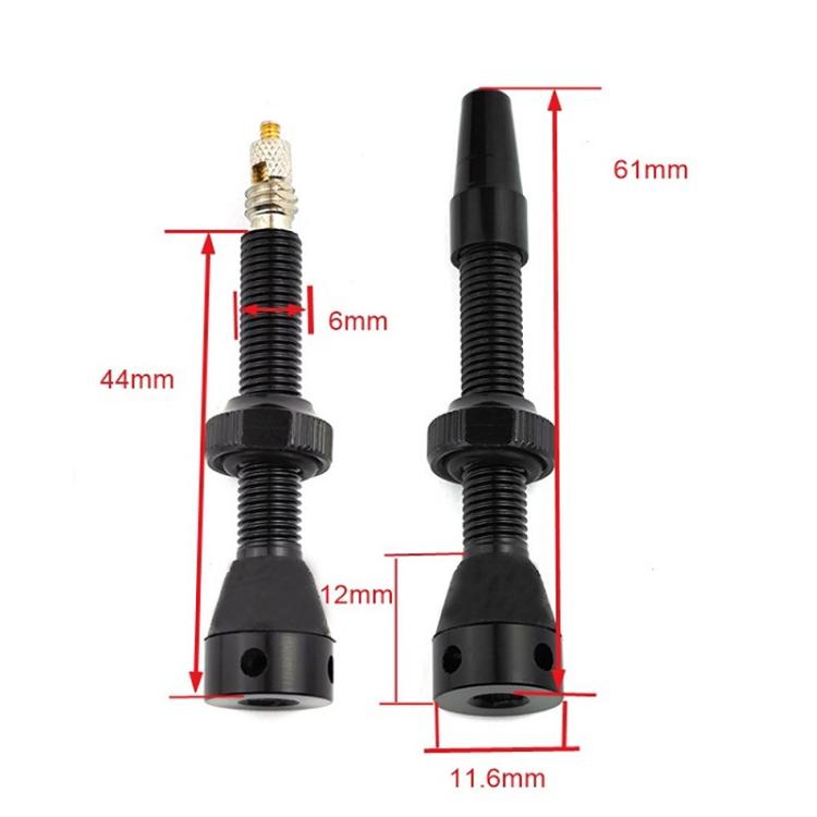 Mountain Road Bike Tubeless French Vacuum Valve