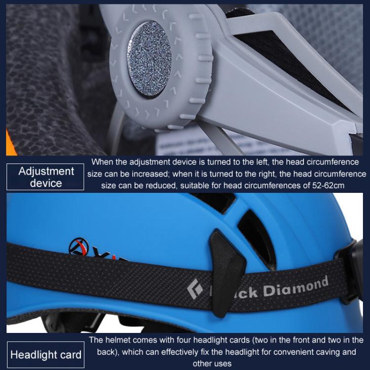 XINDA XDQ9650 Outdoor Speedway Expansion Cave Exploration Safety Helmet Climbing Equipment