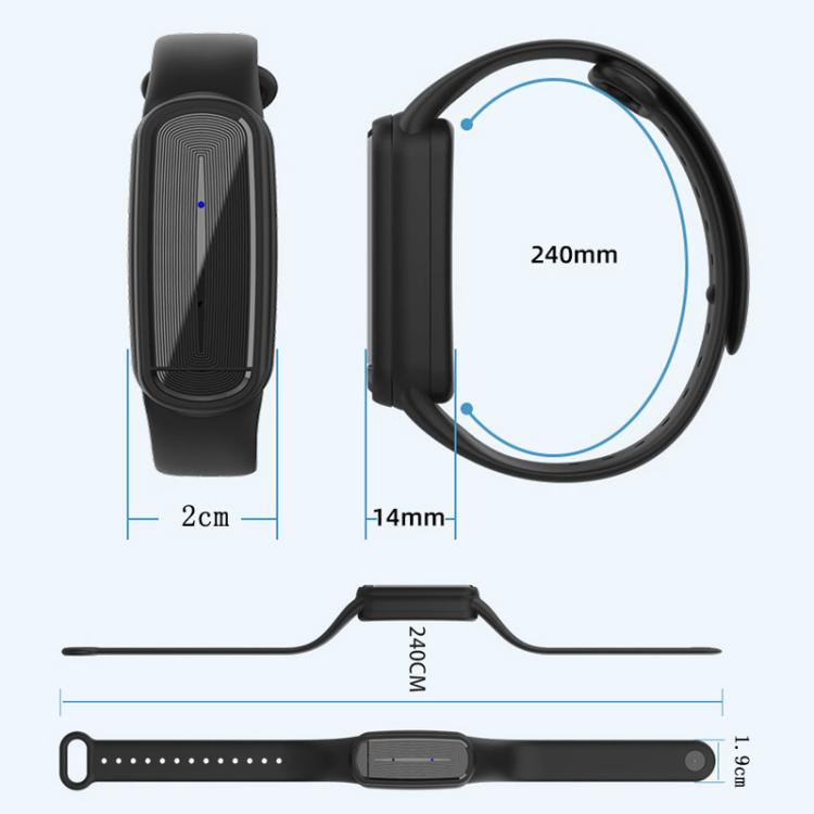 M90 Electronic Mosquito Repeller Adult Children Pregnant Women Outdoor Ultrasonic Anti-Mosquito Smart Bracelet