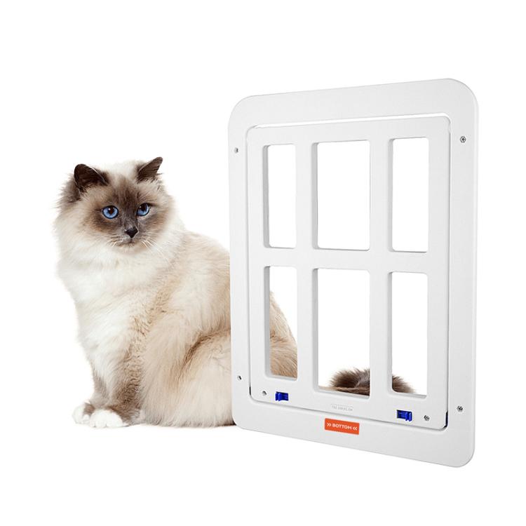 Pet Screen Door Cats And Dogs Free Entry and Exit Lattice Door