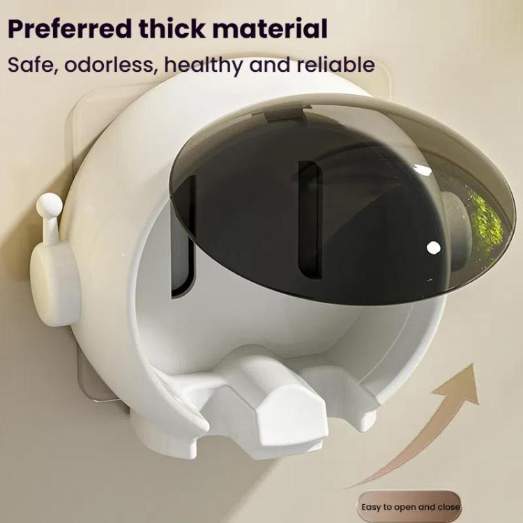 Cartoon Wall-mounted Hole-free Bathroom Shelf Home Electrical Toothbrush Hanging Holder