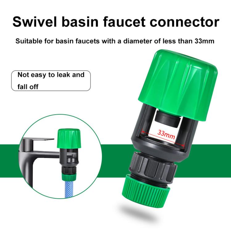 Universal Faucet Garden Hose Connector Basin Faucet Connector Adapter
