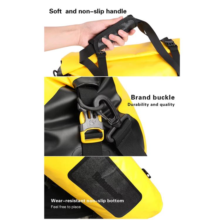 Rhinowalk RK19660 Multifunctional Waterproof Bicycle Rack Saddle Bag Outdoor Travel Bag