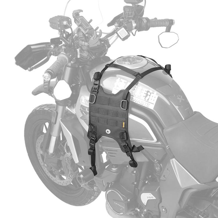 Rhinowalk MTR001B Outdoor Riding Motorcycle Fuel Tank Double-side Storage Hanging Bags
