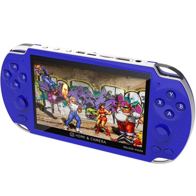 A3 4.3-Inch Handheld Game Console With Camera Supports Dual Handles/TV Output/10 Simulators Built In 8G
