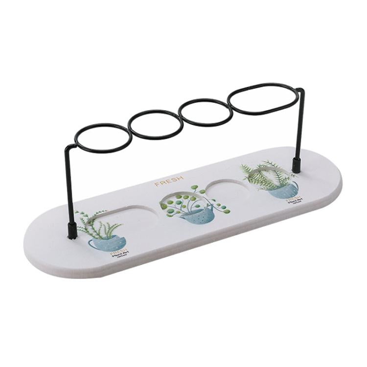 Diatomite Washstand Absorbent Mat Non-slip Toothbrush Holder