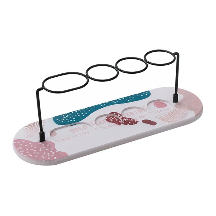 Diatomite Washstand Absorbent Mat Non-slip Toothbrush Holder