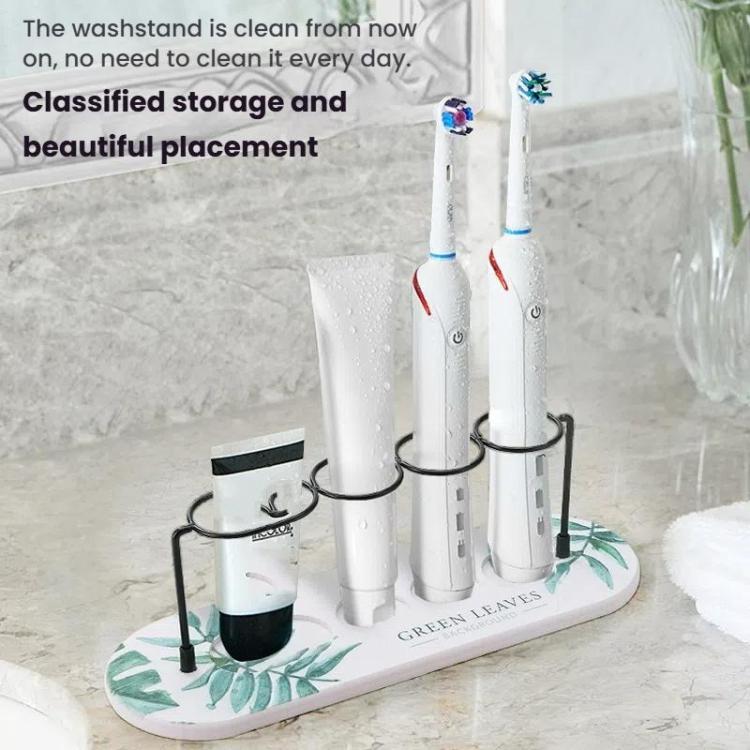Diatomite Washstand Absorbent Mat Non-slip Toothbrush Holder
