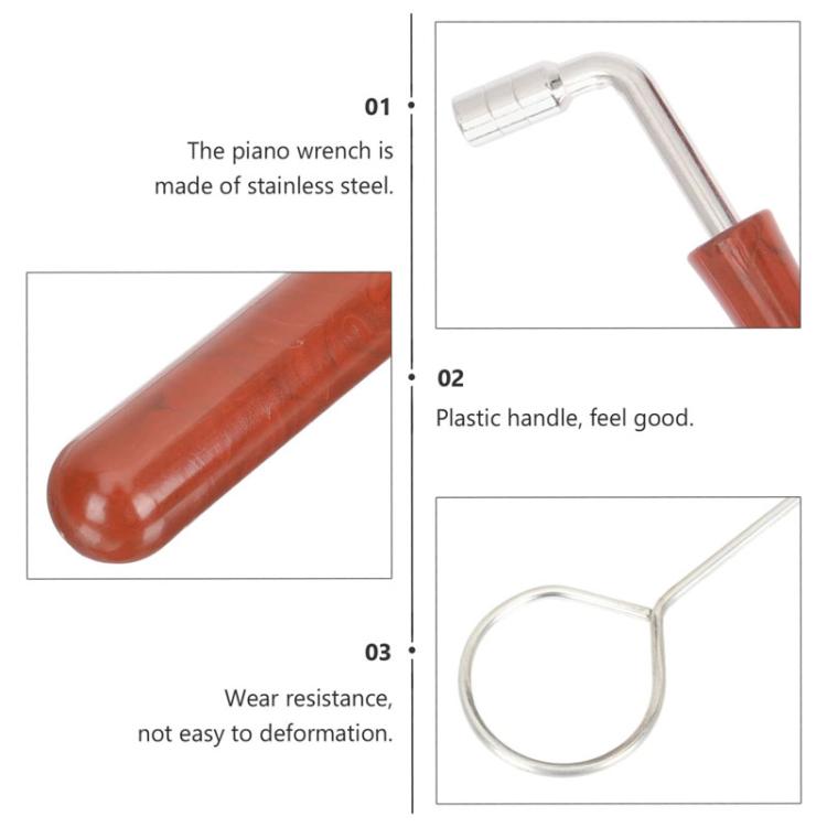 Piano Tuning Tool Set Tuning Stop Tape Wrench Musical Instrument Accessories