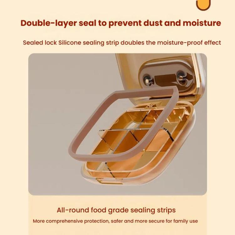 Portable Pill Box Dispenser Sealed Large Capacity Seven Days a Week Medication Organizer