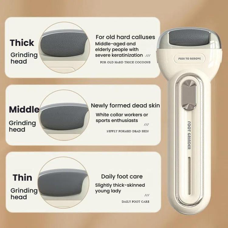 Electric Foot Grinder Dead Skin Callus Remover Foot Care Exfoliator Pedicure Device