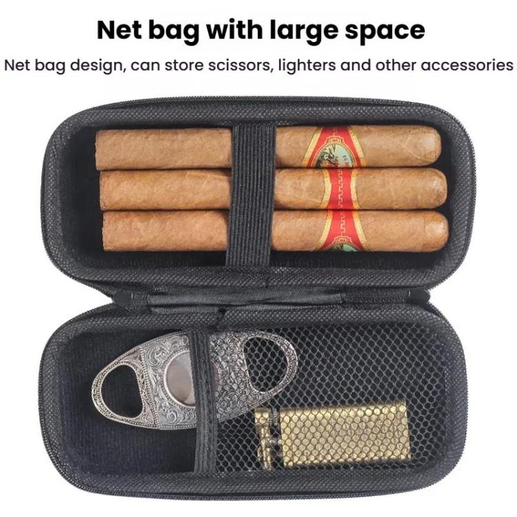 EVA Cigar Carrying Case Large Capacity Cigar Organizer