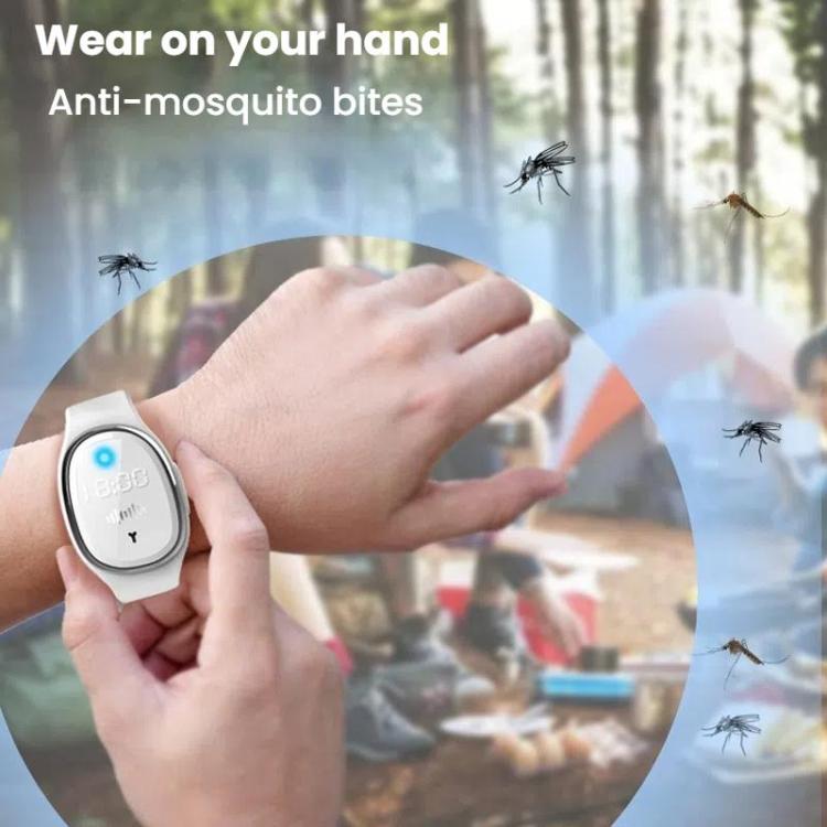 Smart Ultrasonic Mosquito Repellent Watch Kids Outdoor Anti-mosquito Bracelet Wristband