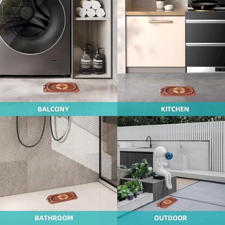 Sliding Floor Drain Cover Bathroom Kitchen Sink Strainer Filter