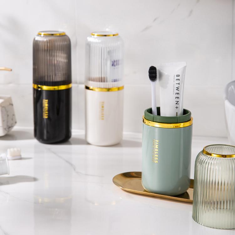 Transparent Toothbrush Travel Container Toothpaste Storage Cup Box Organizer