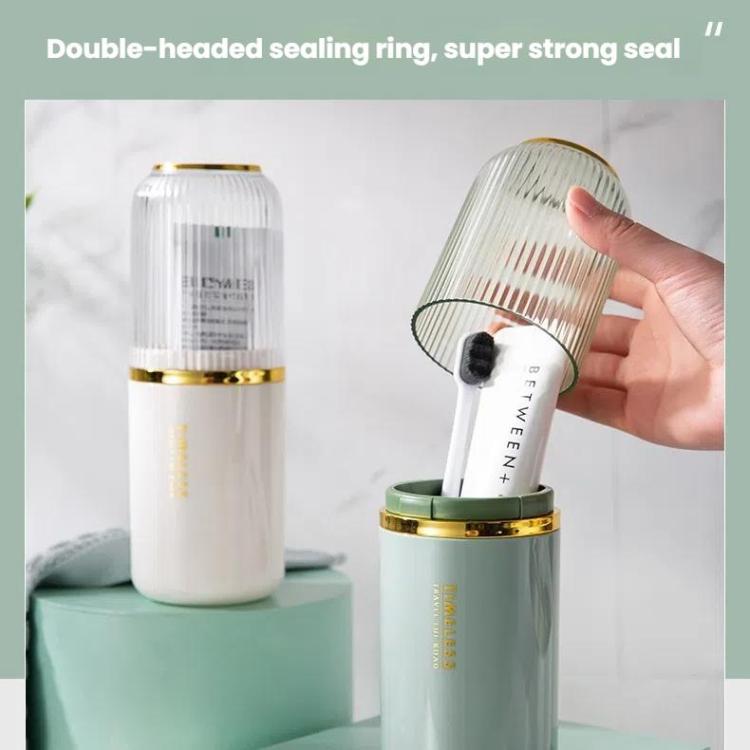 Transparent Toothbrush Travel Container Toothpaste Storage Cup Box Organizer