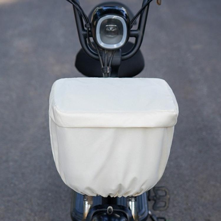 E-bike Basket Sunscreen Cover Hanging Bag Rainproof Cover Storage Bag