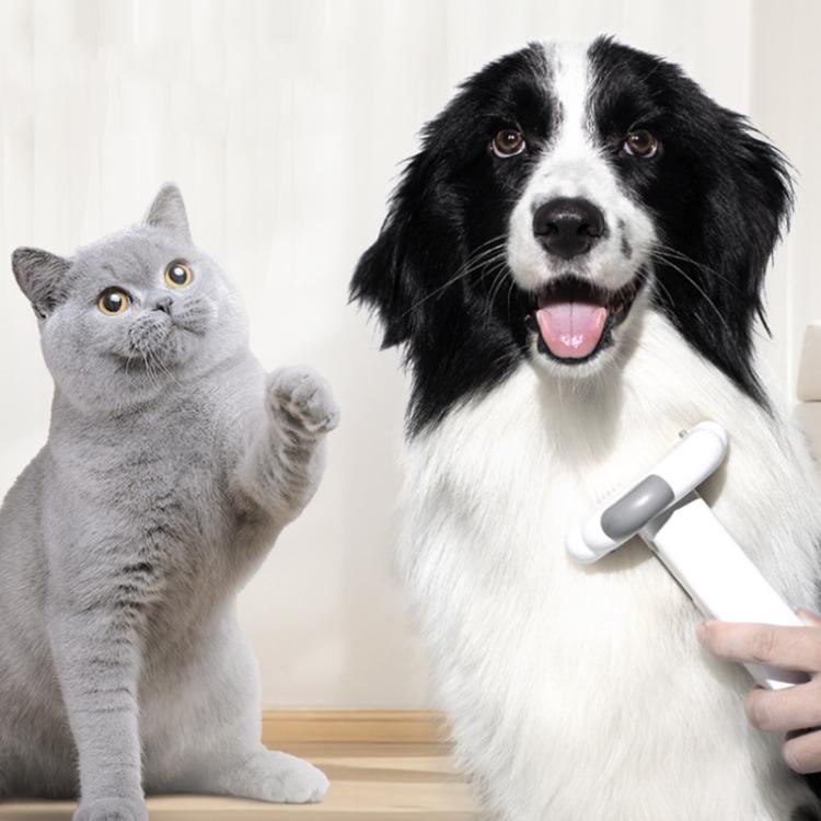 3-in-1 Pet Grooming Comb Sticky Roller for Cats and Dogs, Removes Loose Hair, Detangles