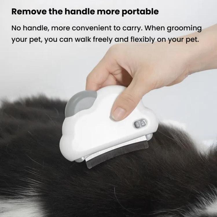 3-in-1 Pet Grooming Comb Sticky Roller for Cats and Dogs, Removes Loose Hair, Detangles