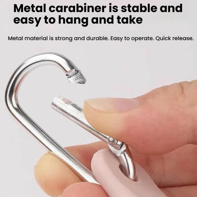 3pcs Outdoor Mountaineering Water Bottle Buckle 3-hole Silicone Towel Portable Holder