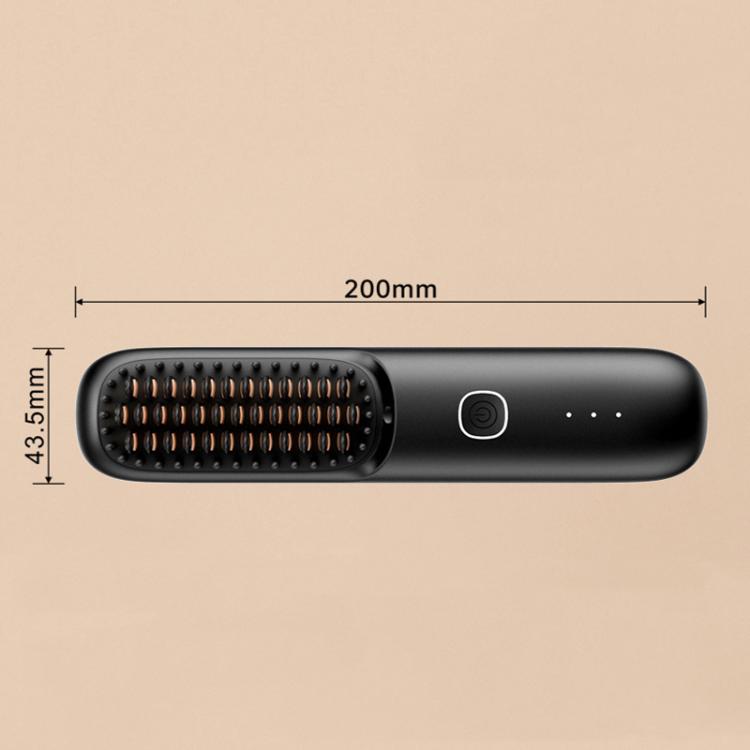 Negative Ion Hair Care Wireless Hair Straightener Portable Straight and Curly Hair Straightener