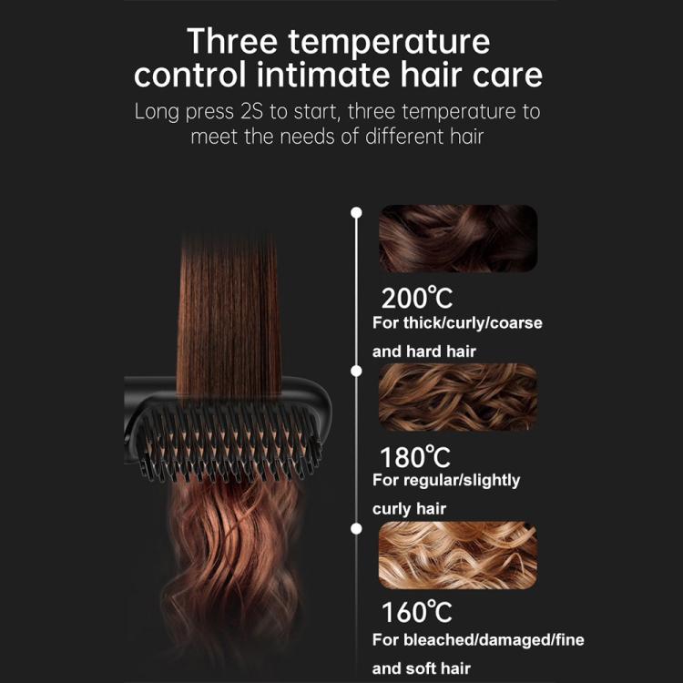 Negative Ion Hair Care Wireless Hair Straightener Portable Straight and Curly Hair Straightener