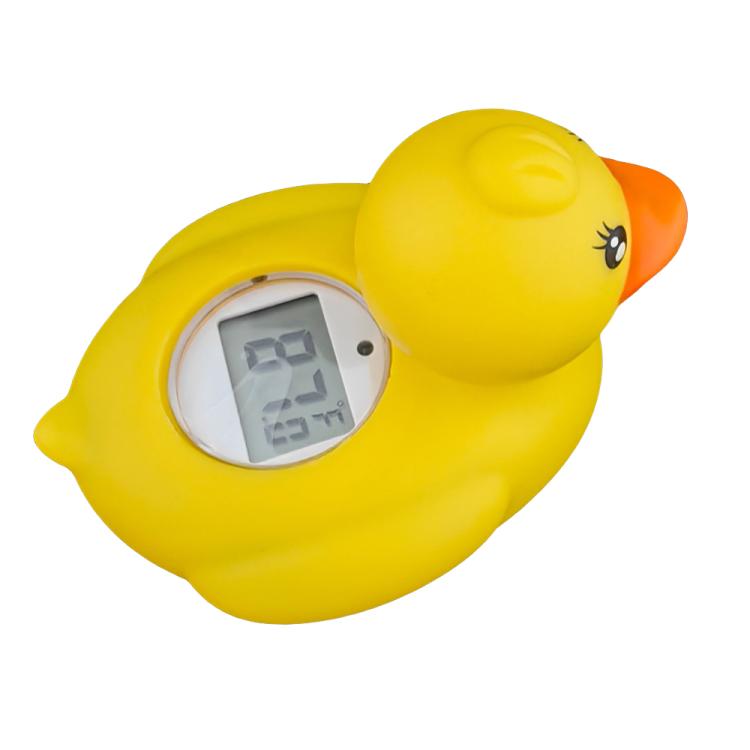 LED Digital Display Little Yellow Duck Electronic Thermometer Baby Bathtub Water Thermometer