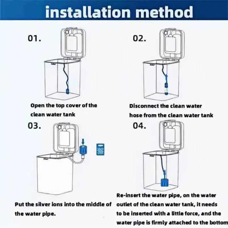 Ag+ Sterilization Module Silver Ion Accessories For Dreame X10 / S10 / W10 / S20 / X20