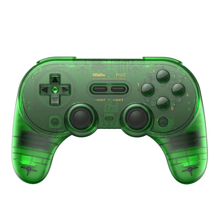 8BitDo Pro2 Retro Hall Edition Translucent Bluetooth With Back Button Multi-Platform Gamepad