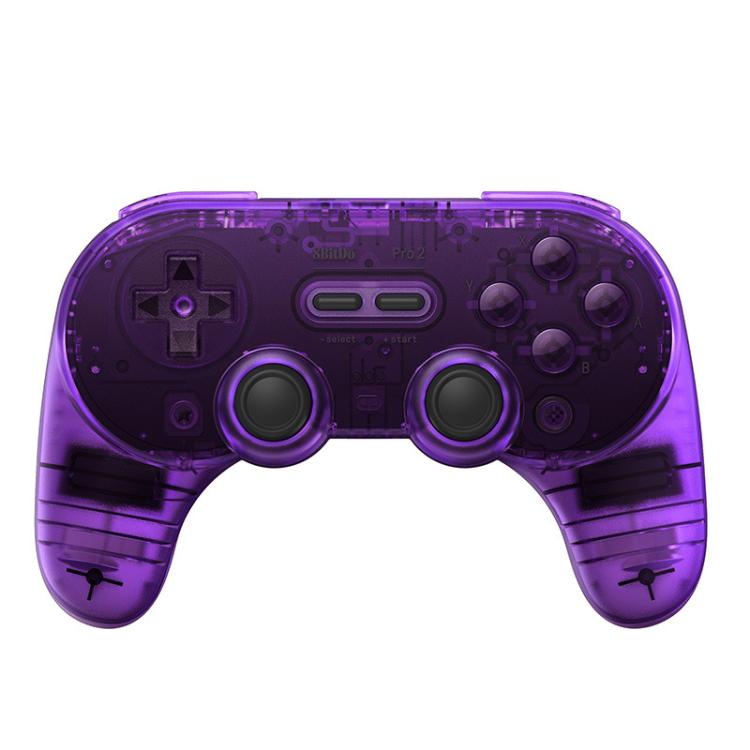 8BitDo Pro2 Retro Hall Edition Translucent Bluetooth With Back Button Multi-Platform Gamepad