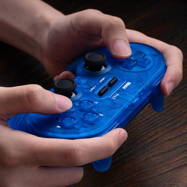 8BitDo Pro2 Retro Hall Edition Translucent Bluetooth With Back Button Multi-Platform Gamepad