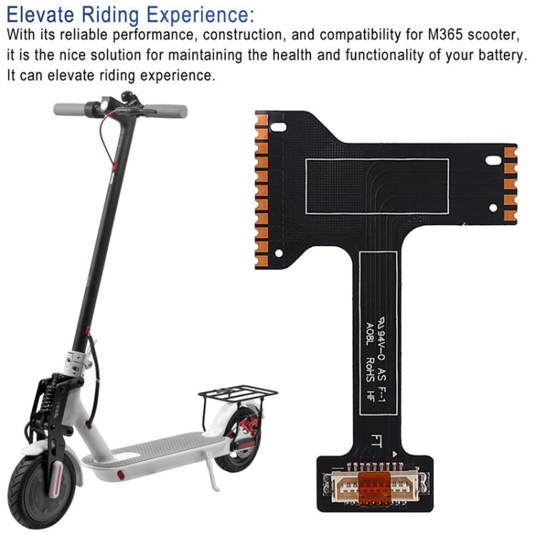 For Xiaomi M365 / 1S Electric Scooter BMS Soft Board Circuit Board Edge Bar Battery Protection Panel