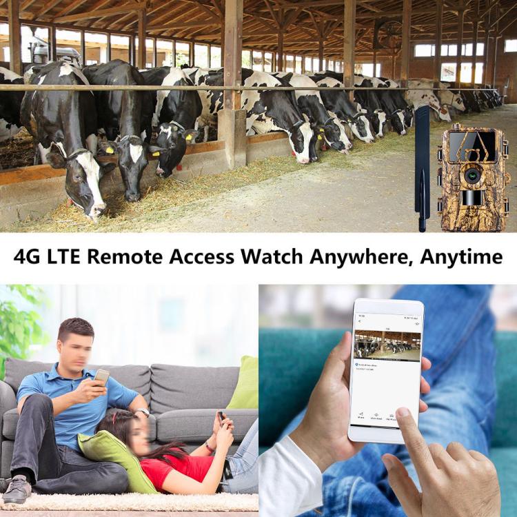 4G Hunting Camera Night Vision SIM Card HD 8K 60MP Photo Video Hunting Camera