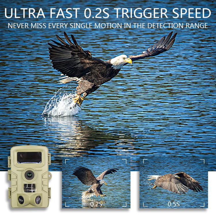 4K 48MP Animal Monitoring Home Security Outdoor Hunting Camera