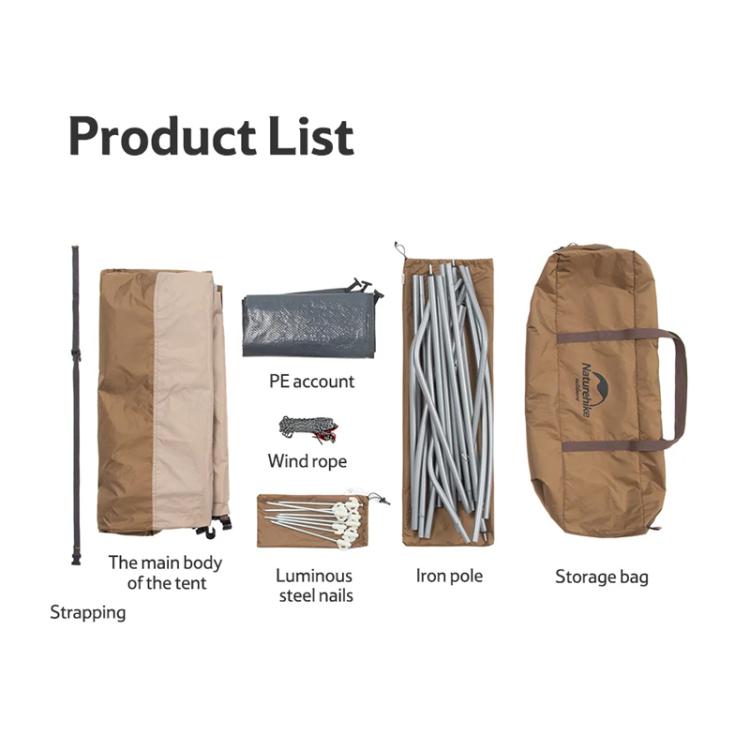 Naturehike Outdoor Light Single Changing Tent Shower Room Foldable Mobile Toilet