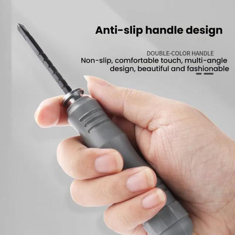 Multifunctional Combination Retractable Dual-purpose Screwdriver Set Iso-U Phillips Screwdriver Repair Tools