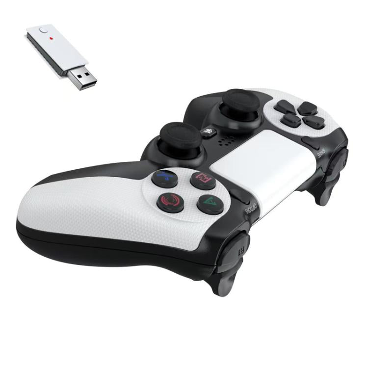 2.4G Dual Motor Dual Vibration 6-Axis Wireless Gamepad For PS4 / PS5 / Android / iOS / PC