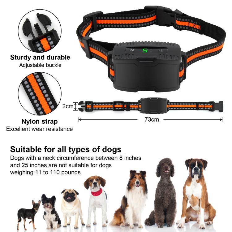 Anti-Barking Dog Collar Pet Remote Control Training Barking Control Device