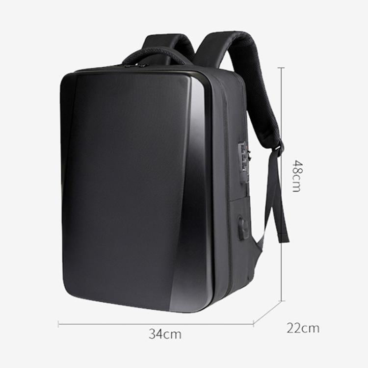 OUMANTU 966 Large-Capacity Waterproof Three-Dimensional Password Lock Laptop Backpack