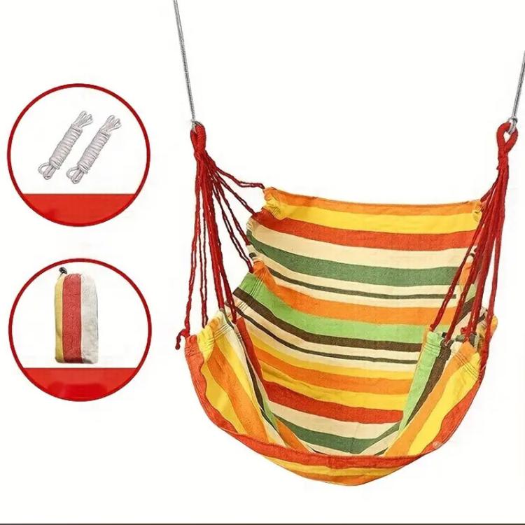 Outdoor Hammock Hanging Chair Fabric Swing Without Pillow And Cushion