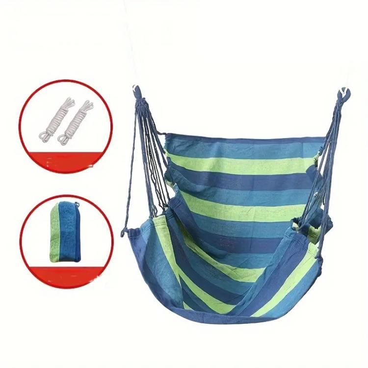 Outdoor Hammock Hanging Chair Fabric Swing Without Pillow And Cushion