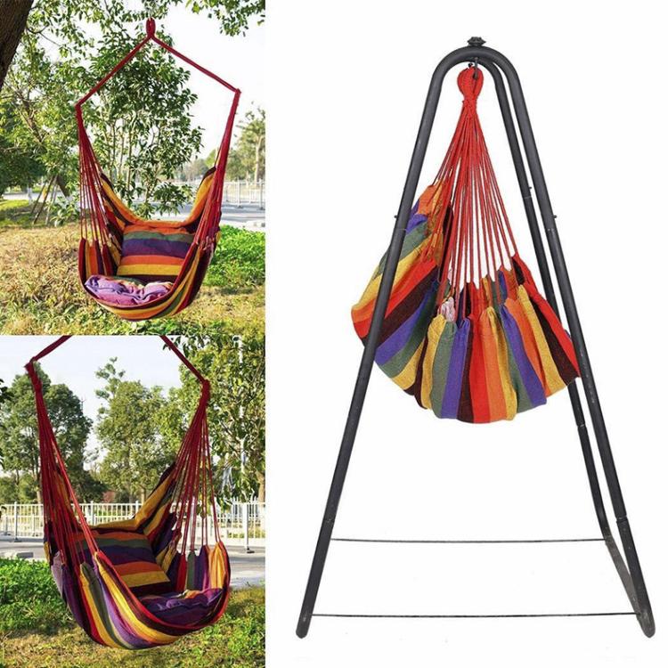 Outdoor Hammock Hanging Chair Fabric Swing Without Pillow And Cushion